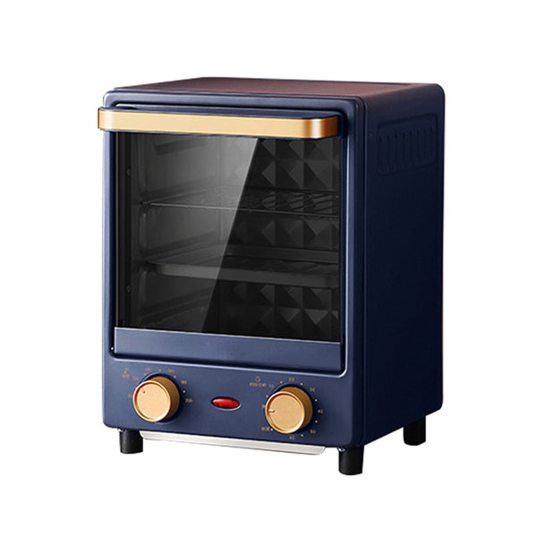 CUKYI 12L Electric Vertical Oven Mini Pizza Cake Cookies Maker Bread Toaster 60 min Timing Baking Tool Breakfast Machine 220V